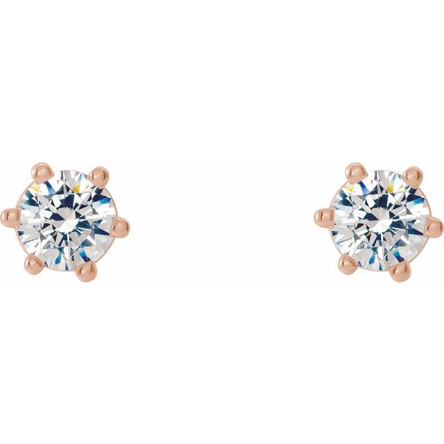 Natural Diamond | Round | 3.4mm :: 1/3 Ctw | Lab-Grown Diamond | Round | 3.4mm :: 1/4 Ctw