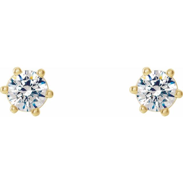 Lab-Grown Diamond | Round | 3.4mm :: 1/4 Ctw