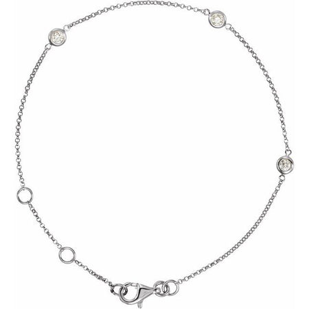 Natural Diamond | Round | 2.3mm :: 1/6 Ctw