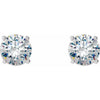 Lab-Grown Diamond | Round | 4mm :: 1/2 Ctw | Lab-Grown Diamond | Round | 4.5mm :: 5/8 Ctw | Lab-Grown Diamond | Round | 5mm :: 1 Ctw
