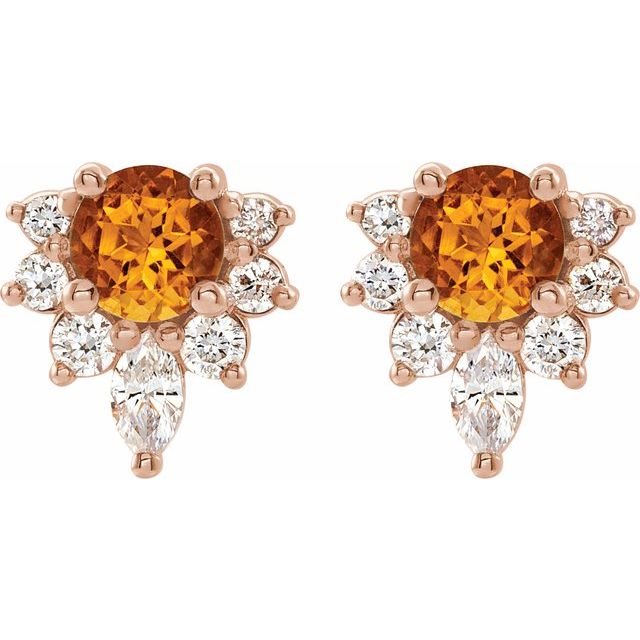 Natural Citrine | Round | 3.5mm