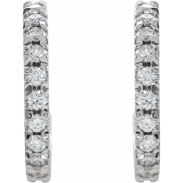 Natural Diamond | Round | 1.7mm :: 1/2 Ctw | Lab-Grown Diamond | Round | 1.7mm :: 5/8 Ctw