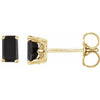 Natural Black Onyx | Emerald | 5 x 3mm