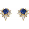Lab-Grown Blue Sapphire | Round | 3.5mm | Natural Blue Sapphire | Round | 3.5mm