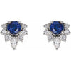 Lab-Grown Blue Sapphire | Round | 3.5mm | Natural Blue Sapphire | Round | 3.5mm