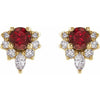 Natural Mozambique Garnet | Round | 3.5mm
