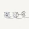 Lab-Grown Diamond | Round | 6.3mm :: 2 Ctw | Natural Diamond | Round | 6.3mm :: 2 Ctw