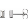 Natural Diamond | Straight baguette | 3 x 1.5mm :: 0.08 Ctw | Natural Diamond | Straight baguette | 4 x 2mm :: 1/5 Ctw