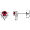 Lab-Grown Ruby | Round | 3.5mm | Natural Ruby | Round | 3.5mm