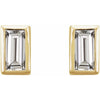 Natural Diamond | Straight baguette | 3 x 1.5mm :: 0.08 Ctw | Natural Diamond | Straight baguette | 4 x 2mm :: 1/5 Ctw