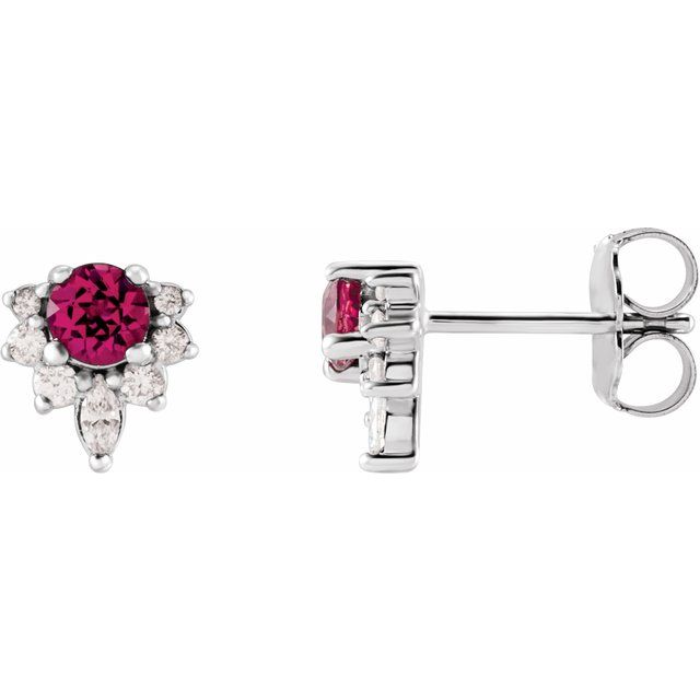 Natural Pink Tourmaline | Round | 3.5mm