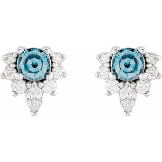 Natural Aquamarine | Round | 3.5mm
