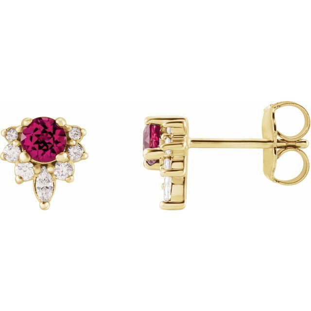 Natural Pink Tourmaline | Round | 3.5mm