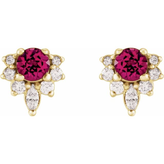 Natural Pink Tourmaline | Round | 3.5mm
