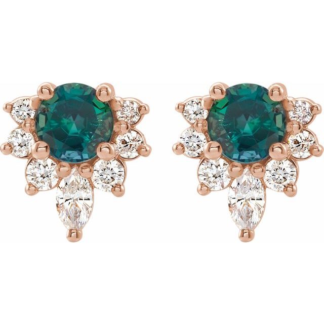 Lab-Grown Alexandrite | Round | 3.5mm | Natural Alexandrite | Round | 3.5mm