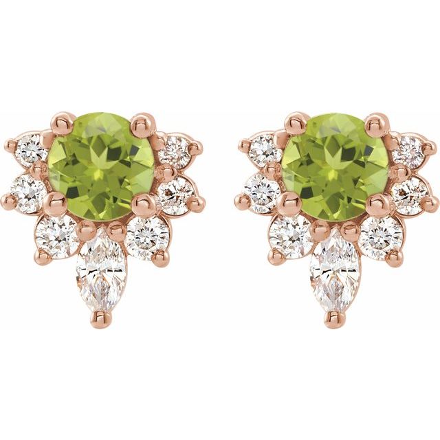Natural Peridot | Round | 3.5mm