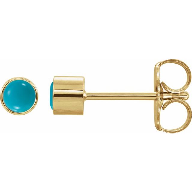 Natural Turquoise | Round | 3mm