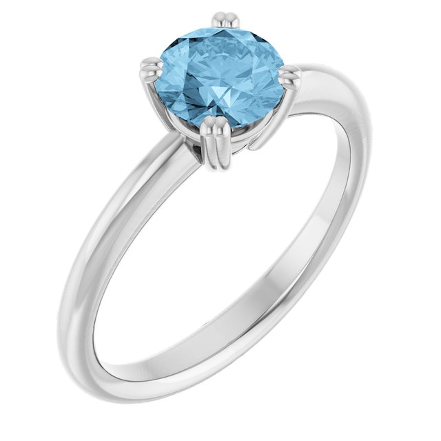 Natural Sky Blue Topaz | Round | 6mm