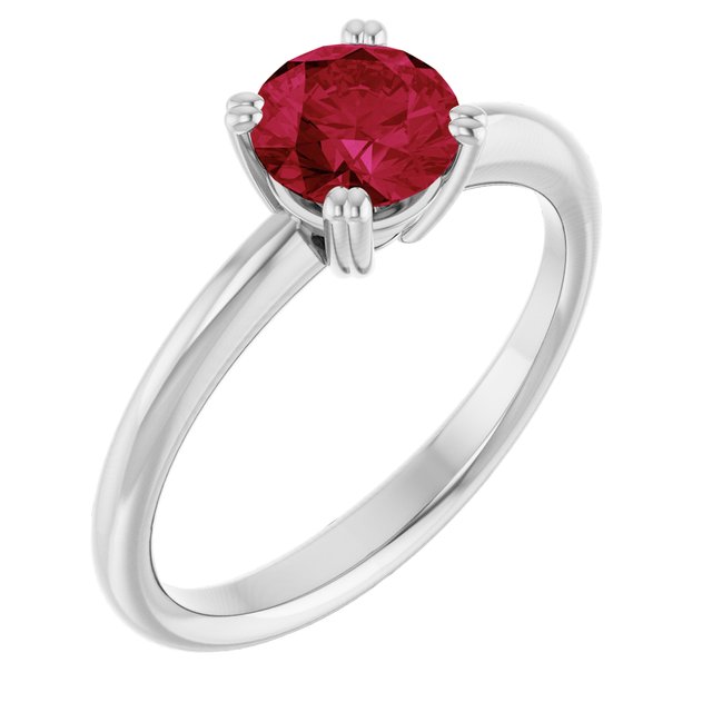 Lab-Grown Ruby | Round | 6mm