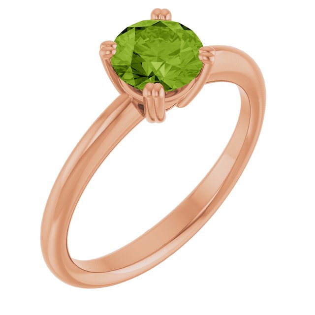Natural Peridot | Round | 6mm