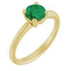 Lab-Grown Emerald | Round | 6mm