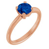Lab-Grown Blue Sapphire | Round | 6mm