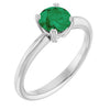 Lab-Grown Emerald | Round | 6mm