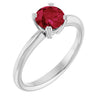 Lab-Grown Ruby | Round | 6mm