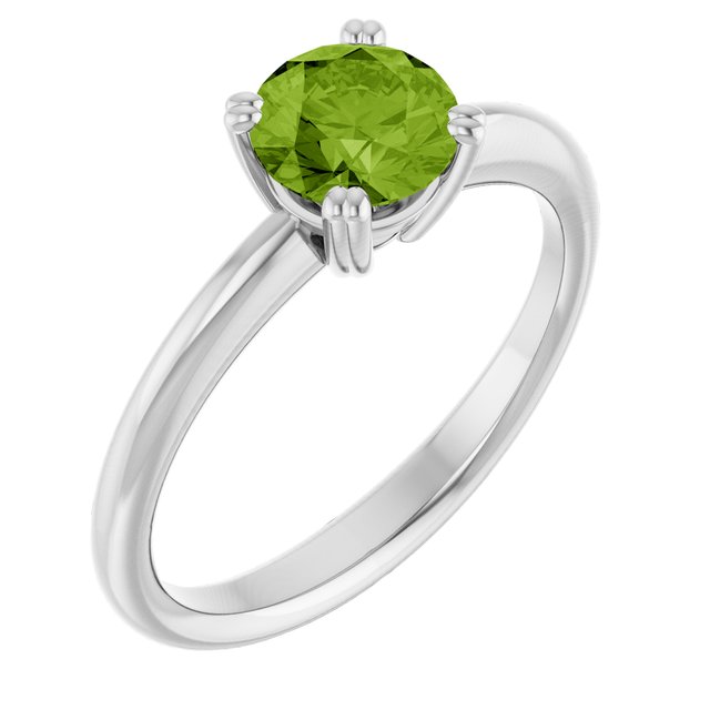Natural Peridot | Round | 6mm