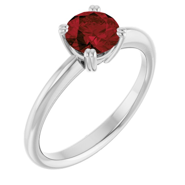 Natural Mozambique Garnet | Round | 6mm