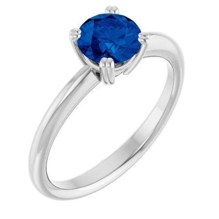 Lab-Grown Blue Sapphire | Round | 6mm