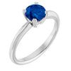 Lab-Grown Blue Sapphire | Round | 6mm