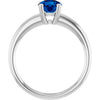 Lab-Grown Blue Sapphire | Round | 6mm