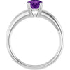 Natural Amethyst | Round | 6mm
