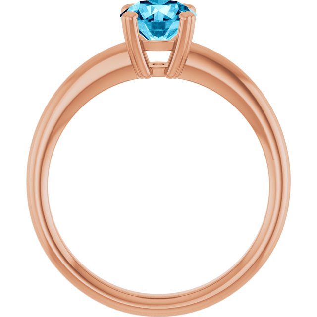 Natural Aquamarine | Round | 6mm