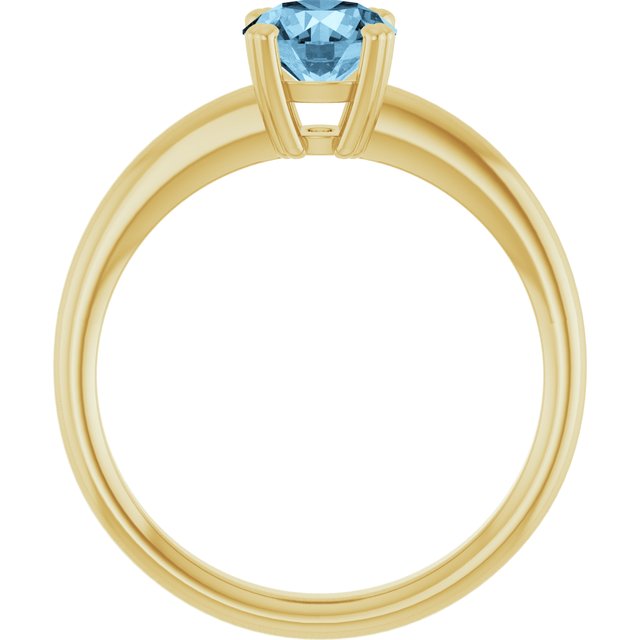 Natural Sky Blue Topaz | Round | 6mm