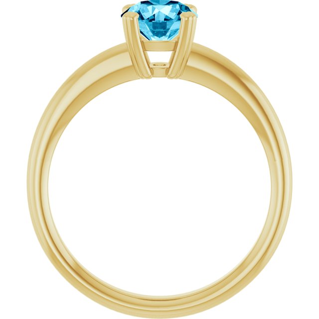 Natural Aquamarine | Round | 6mm