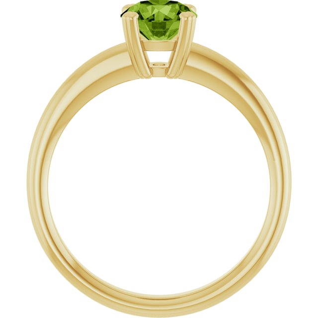 Natural Peridot | Round | 6mm
