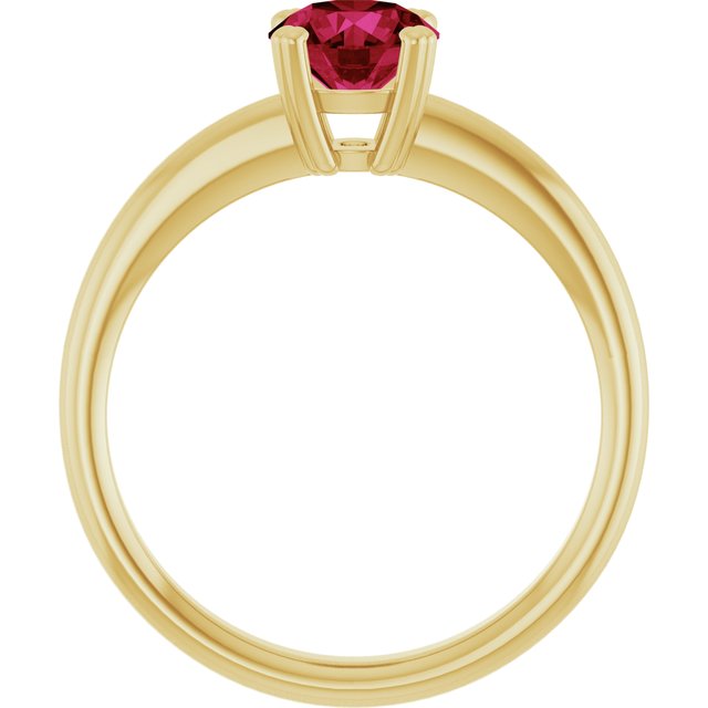 Lab-Grown Ruby | Round | 6mm