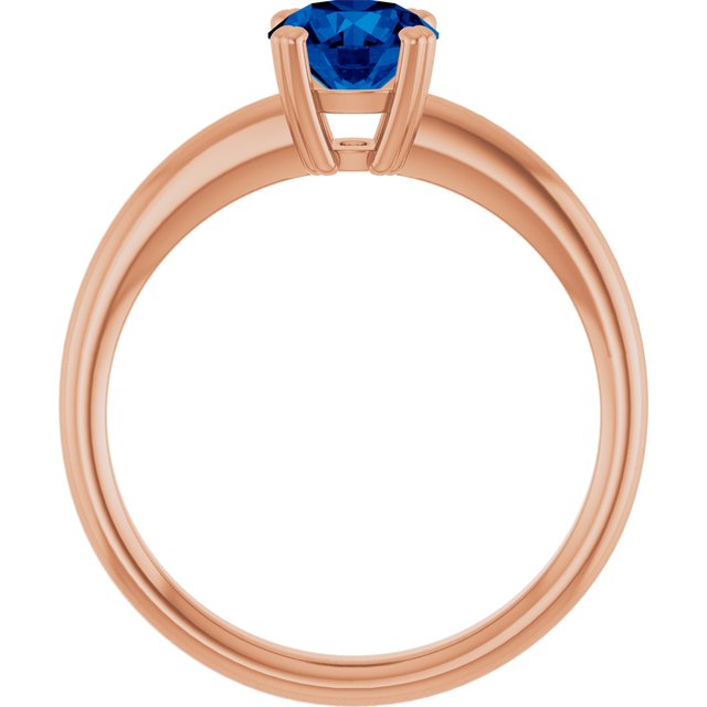 Lab-Grown Blue Sapphire | Round | 6mm