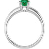 Lab-Grown Emerald | Round | 6mm