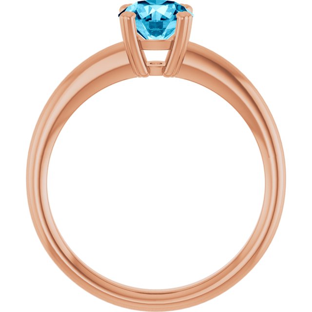 Natural Aquamarine | Round | 6mm