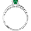 Lab-Grown Emerald | Round | 6mm