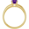 Natural Amethyst | Round | 6mm
