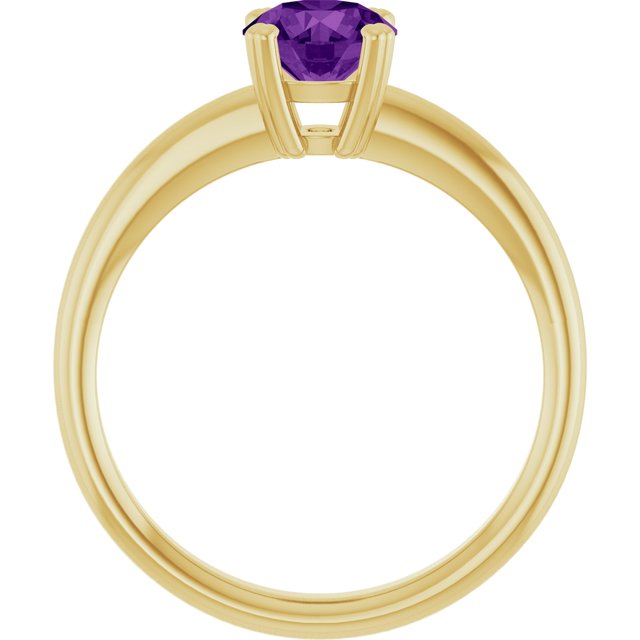 Natural Amethyst | Round | 6mm