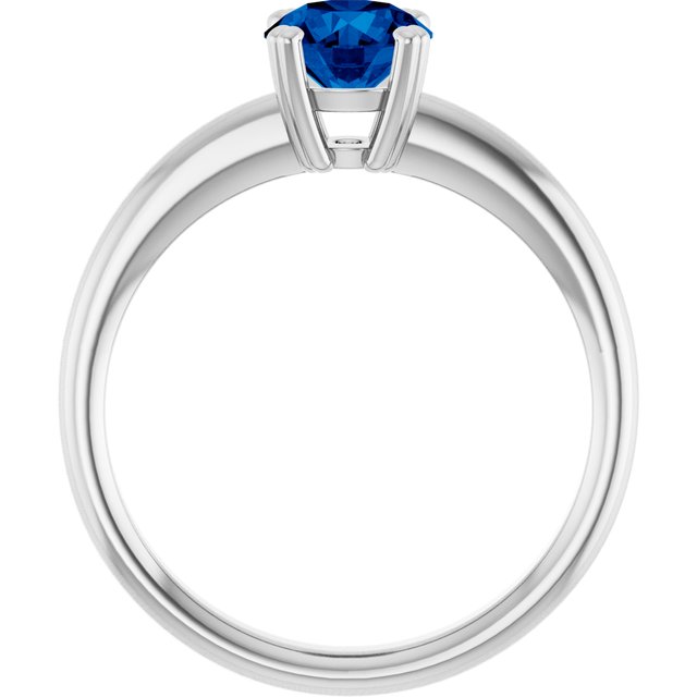 Lab-Grown Blue Sapphire | Round | 6mm