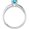 Natural Aquamarine | Round | 6mm
