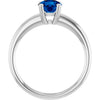 Lab-Grown Blue Sapphire | Round | 6mm