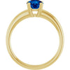 Lab-Grown Blue Sapphire | Round | 6mm