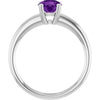 Natural Amethyst | Round | 6mm
